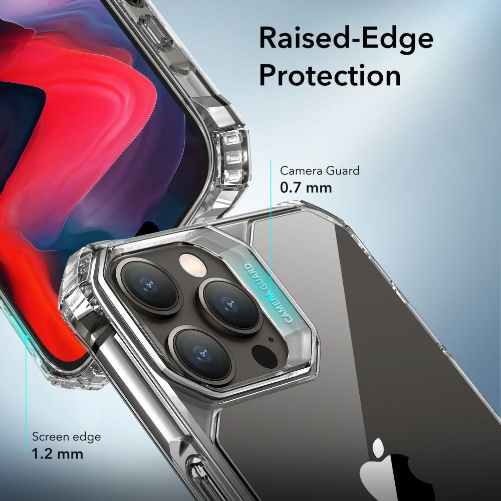iPhone 15 Pro Bakdeksel ESR Air Armor Clear Hard Deksel - Gjennomsiktig