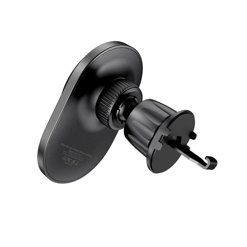 Tech-Protect MM15W-V1 trådløs lader for ventilasjon - MagSafe-kompatibel - Svart