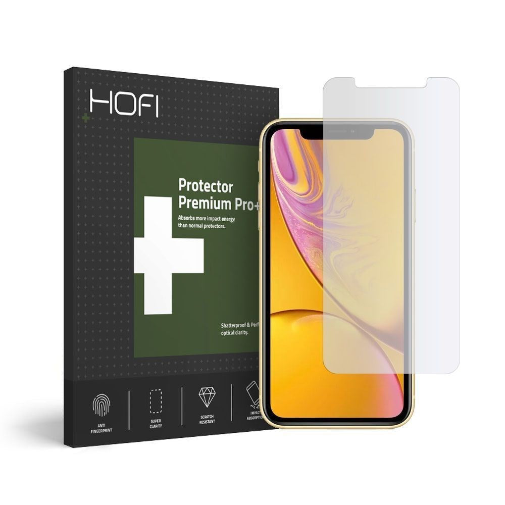 HOFI Premium iPhone 11 herdet glass - Veskevennlig - Gjennomsiktig