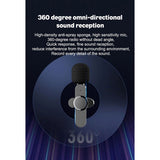 Lippa 2nd trådløs mikrofon m. Lyn - Svart