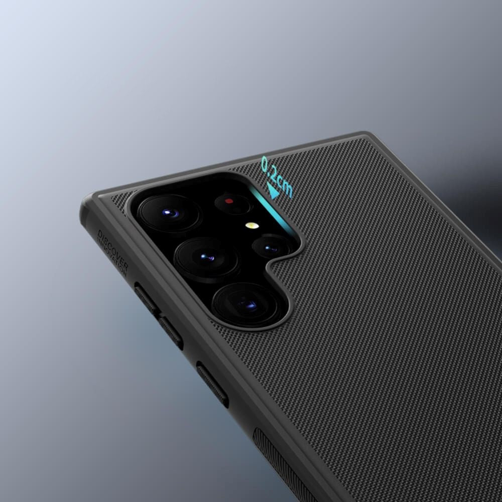 Samsung Galaxy S23 Ultra NILLKIN Frosted Shield Pro Bakdeksel - Svart