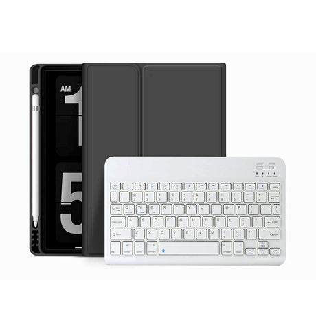 iPad Air 10,9-11" (2025-2020) Tech-Protect tastaturdeksel med blyantholder - engelsk layout - svart