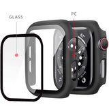 Apple Watch Tech-Protect DEFENSE360 Smartwatch-deksel m. Skjermbeskytter - SE/6/5/4 (44mm) - Svart