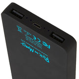 Rick &amp; Morty 4000 mAh - PowerBank m. LED lys