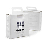 DESIRE2 Tidy Cable Clip Holder 10 Pack - Svart