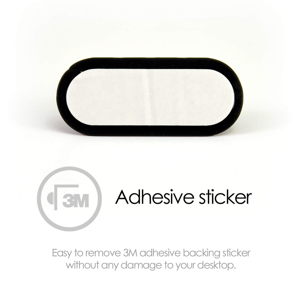 DESIRE2 Tidy Cable Clip Holder 10 Pack - Svart