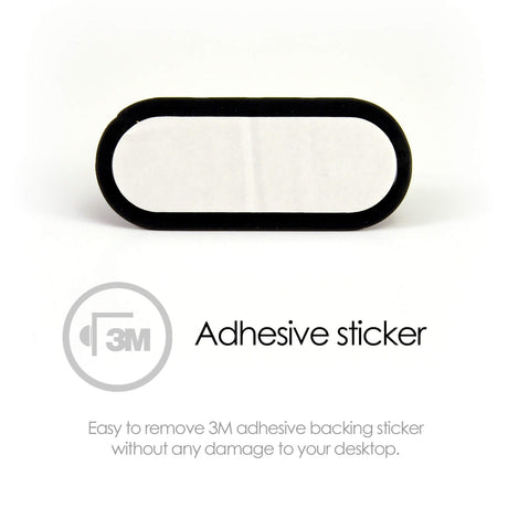 DESIRE2 Tidy Cable Clip Holder 10 Pack - Svart