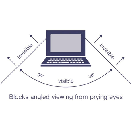 Targus 13.3" Widescreen Privacy Skærmbeskyttelse - Sort