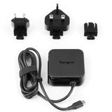 Targus APA95EU Universal Oplader - AC til USB-C - 45W - 1.8m - Sort