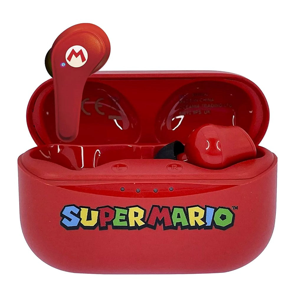 OTL Super Mario In-Ear True Wireless Headset - Rød