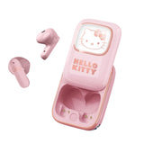 OTL Hello Kitty True Wireless In-Ear Høretelefoner - inkl. Skub-Op Opladningsetui - Lyserød