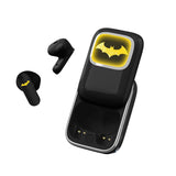 OTL Batman True Wireless In-Ear Høretelefoner - inkl. Skub-Op Opladningsetui - Sort / Gul