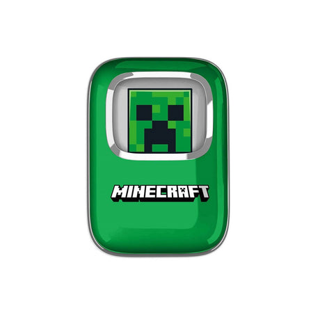 OTL Minecraft True Wireless In-Ear Høretelefoner - inkl. Skub-Op Opladningsetui - Grøn