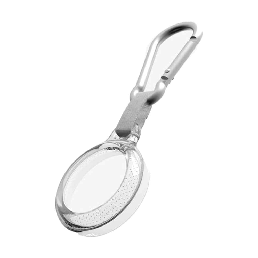 Tech21 EVO Clear AirTag-deksel med karabinkrok - 2-Pack - Gjennomsiktig