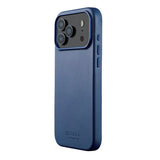 iPhone 17 Pro Max Mujjo Leather Cover - MagSafe Kompatibel - Monaco Blue