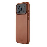 iPhone 17 Pro Mujjo Leather Cover - MagSafe Kompatibel - Tan