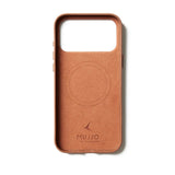 iPhone 17 Pro Mujjo Leather Cover - MagSafe Kompatibel - Tan