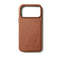 iPhone 17 Pro Max Mujjo Wallet Leather Cover - MagSafe Kompatibel - Tan