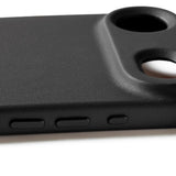 iPhone Air Mujjo Leather Cover - MagSafe Kompatibel - Black