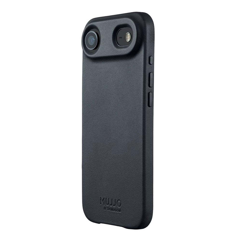 iPhone Air Mujjo Leather Cover - MagSafe Kompatibel - Basalt