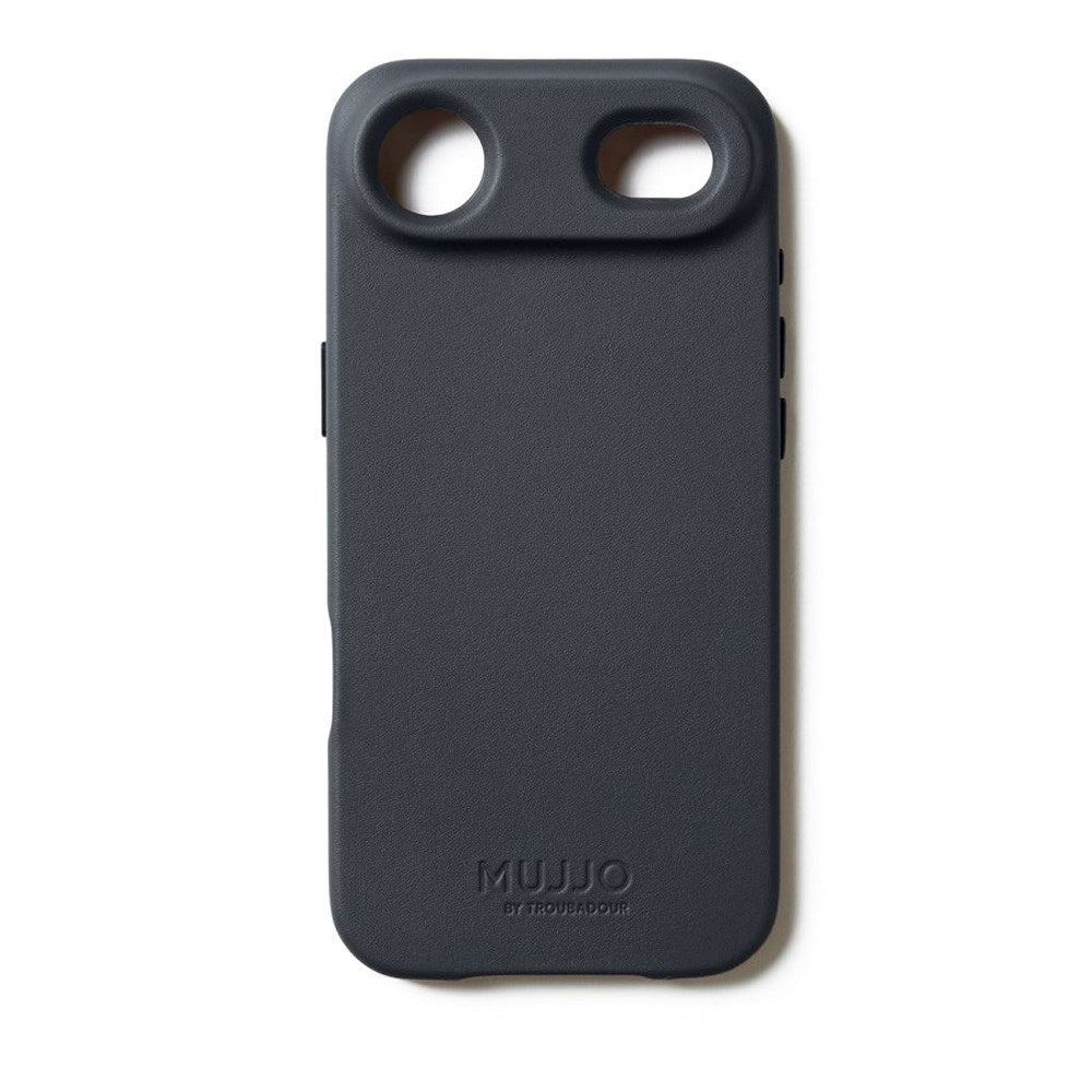 iPhone Air Mujjo Leather Cover - MagSafe Kompatibel - Basalt