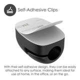 Desire2 Cable Nuggets Kabelholder - 10 stk - Sort