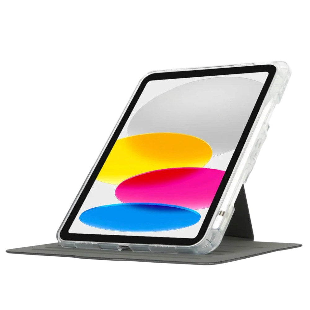 Targus VersaVu iPad 11" (2025) / iPad 10.9" (2024 / 2022) Flip Tablet Cover - Gennemsigtig / Grå