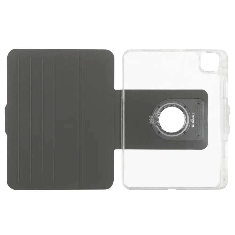 Targus VersaVu iPad Air 11" (2025 / 2024) / iPad Air (2022 / 2020) / iPad Pro 11" (2022 / 2021 / 2020 / 2018) Flip Tablet Cover - Gennemsigtig / Grå
