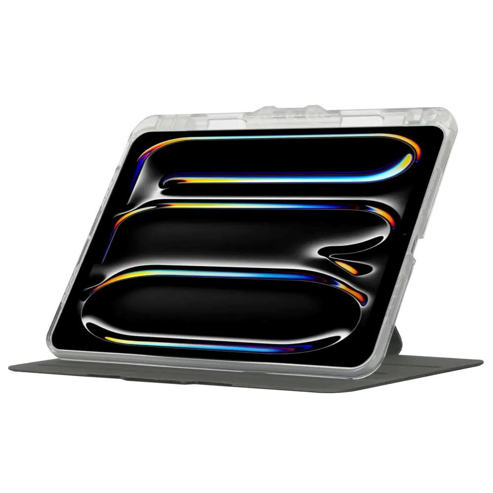 Targus VersaVu iPad Air 11" (2025 / 2024) / iPad Air (2022 / 2020) / iPad Pro 11" (2022 / 2021 / 2020 / 2018) Flip Tablet Cover - Gennemsigtig / Grå
