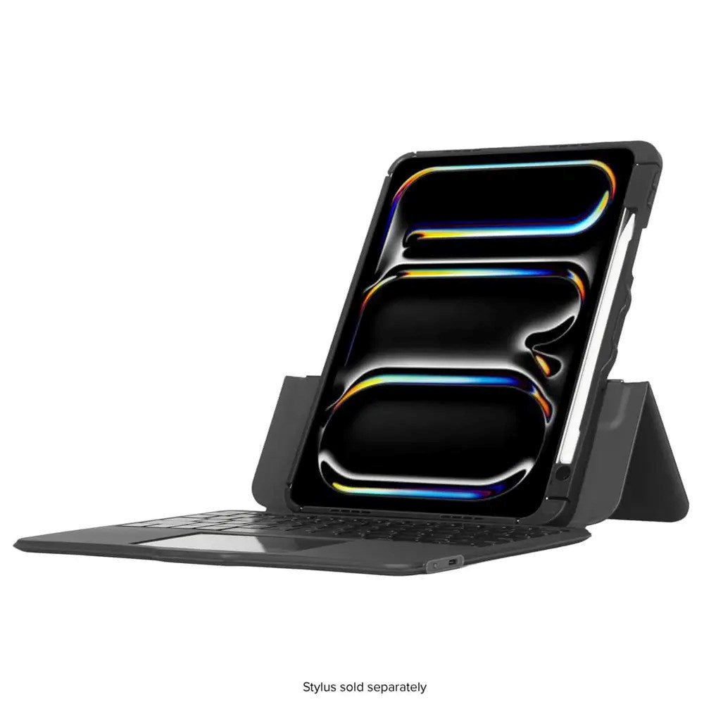 Targus VersaVu iPad Pro 11" (2025 / 2024) Flip Cover med Nordisk Keyboard Layout - Sort