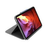 Logitech iPad 11" (2025) / iPad 10.9" (2024/2022) Robust foliotastatur (dansk tastatur m. deksel) - Oxford Grey
