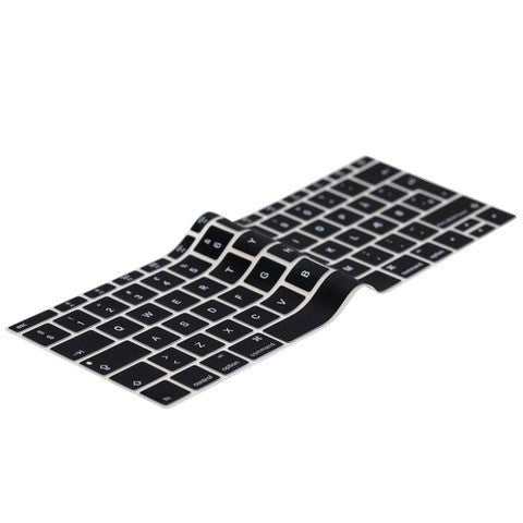 Philbert MacBook (A1534 / A1708) Tastaturdeksel m. Dansk tastatur - Svart