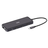 4smarts 100W SmartDock 11-i-1 USB-C Docking Station - Sort