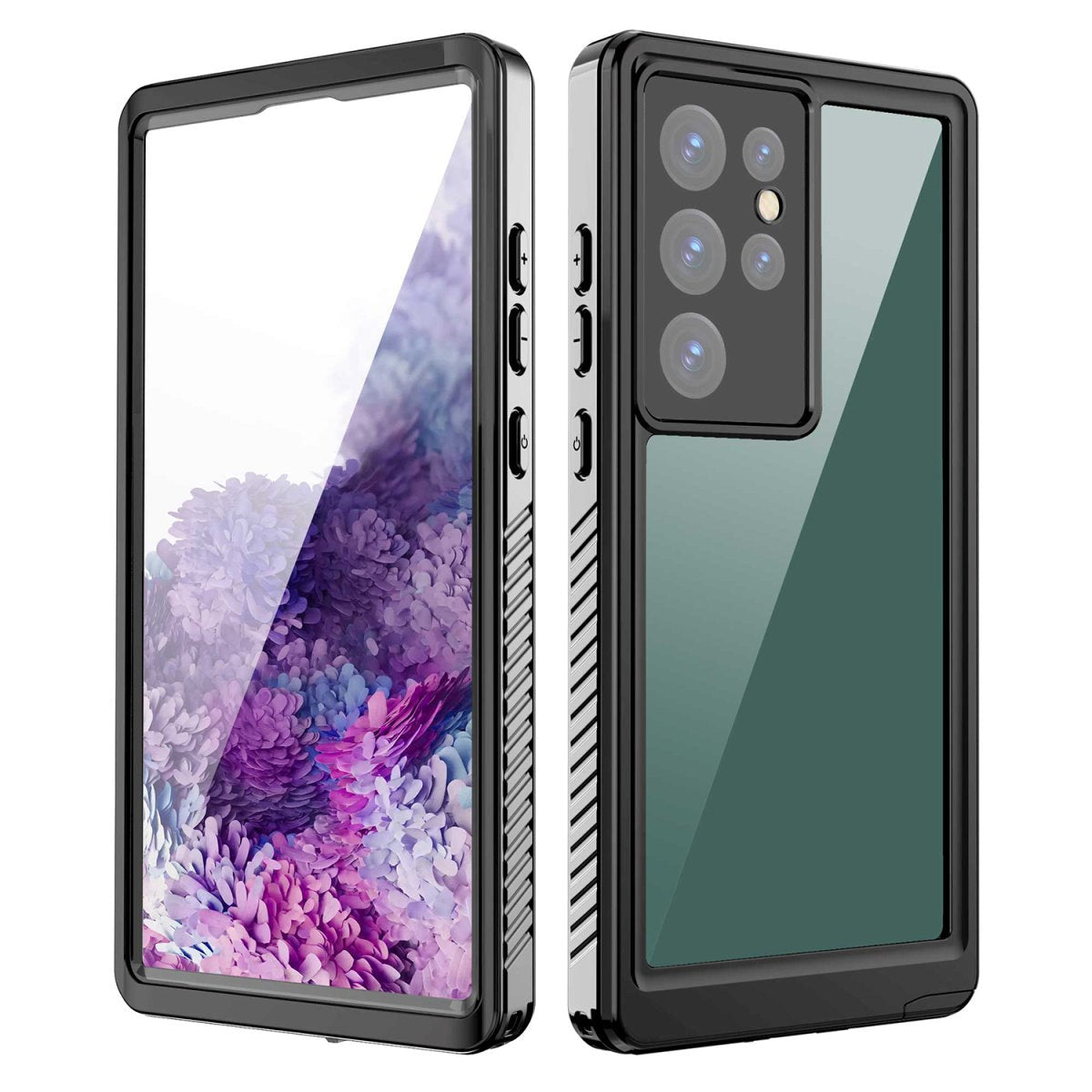 4smarts Active Pro STARK - Samsung Galaxy S23 Ultra Vandtæt Case - Sort