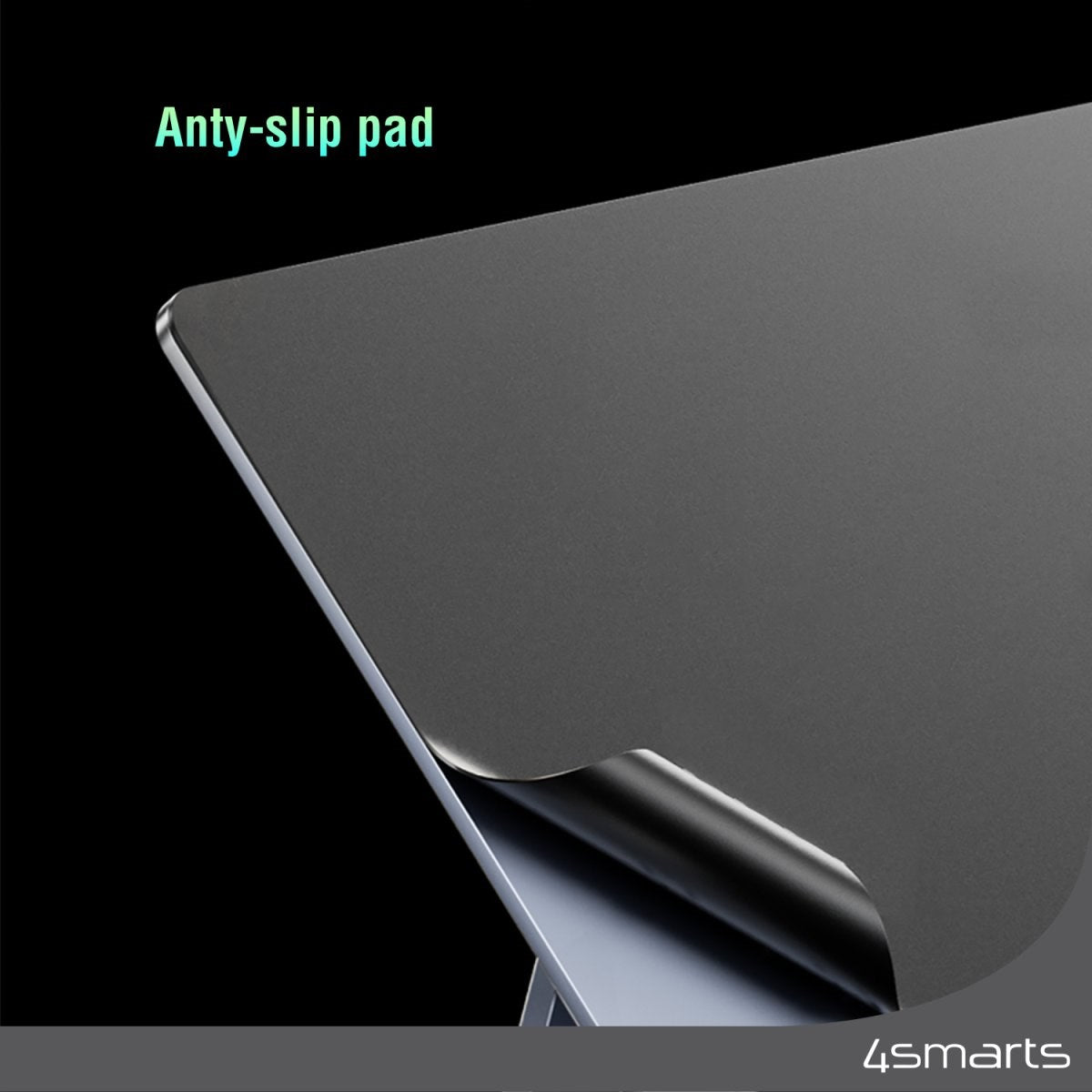4smarts magnetstativ i aluminium for iPad Pro 12,9" - Space Grey