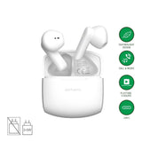 4smarts True Wireless SkyBuds Air In-Ear Høretelefoner - Hvid