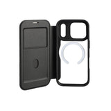 4smarts iPhone 17 Pro Urban Pro Cover - MagSafe Kompatibel - Gennemsigtig / Sort