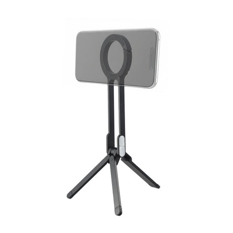 4smarts Foldbar Tripod til Telefon - MagSafe Kompatibel - Sort