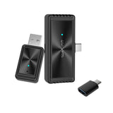 4Smarts Trådløs Adapter m. Skærmdublering - Apple CarPlay & Android Auto - Sort