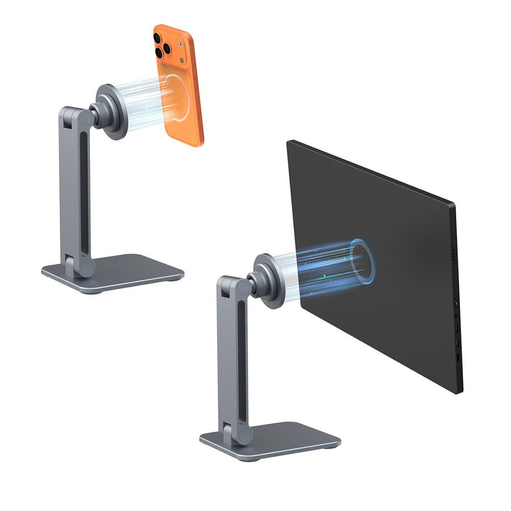 4smarts Magnetisk Tablet- / Mobilholder ErgoPro Bordstativ - Grå