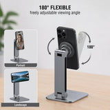 4smarts Magnetisk Tablet- / Mobilholder ErgoPro Bordstativ - Grå