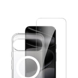 Google Pixel 11 / 11 Pro / 10 / 10 Pro / 9 / 9 Pro 4Smarts 360° Protection Set m. Bagside Cover & Skærmbeskyttelse - Qi2 Kompatibel - Gennemsigtig