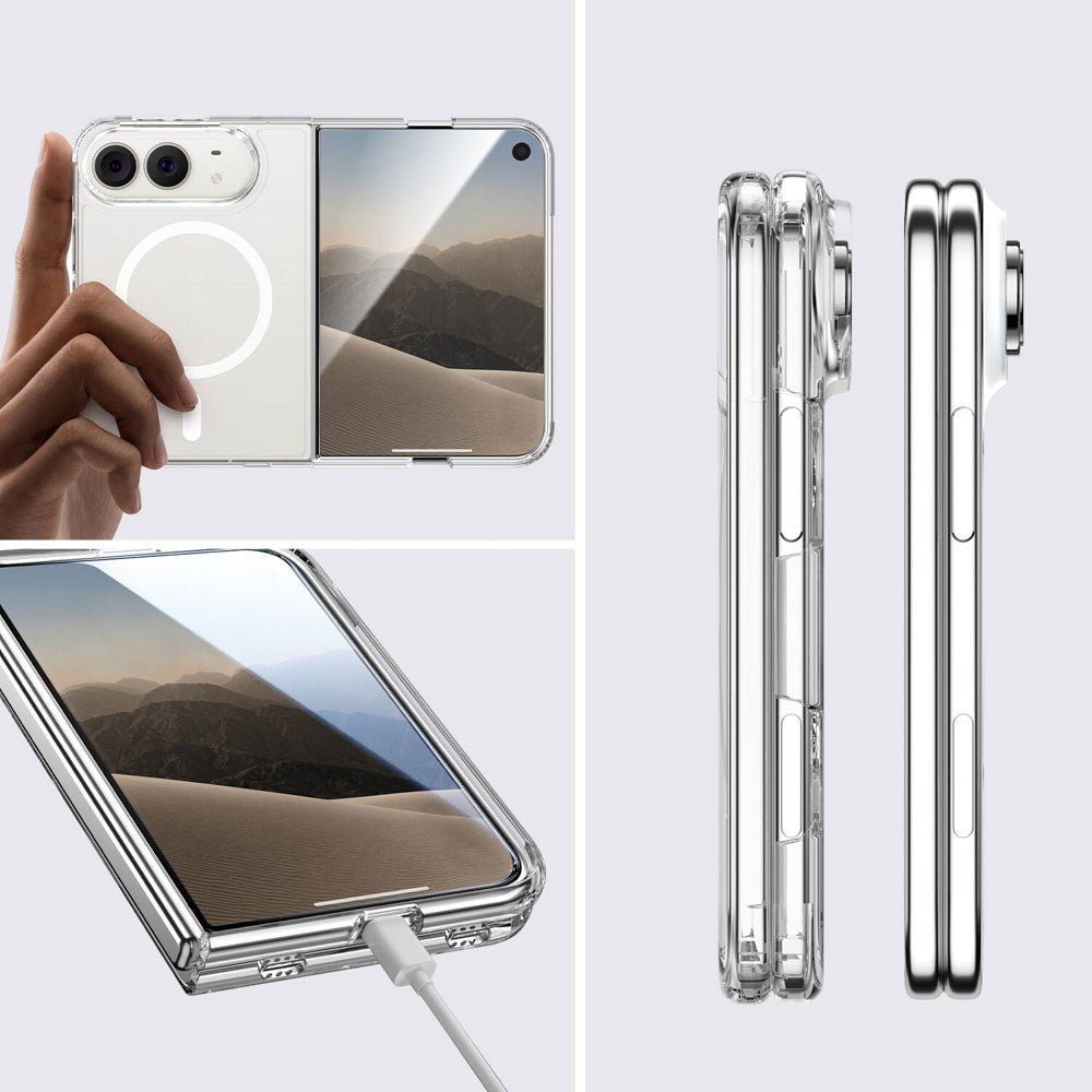 iPhone Duo 4Smarts 360° Protection Set m. Bagside Cover & Skærmbeskyttelse - MagSafe Kompatibel - Gennemsigtig