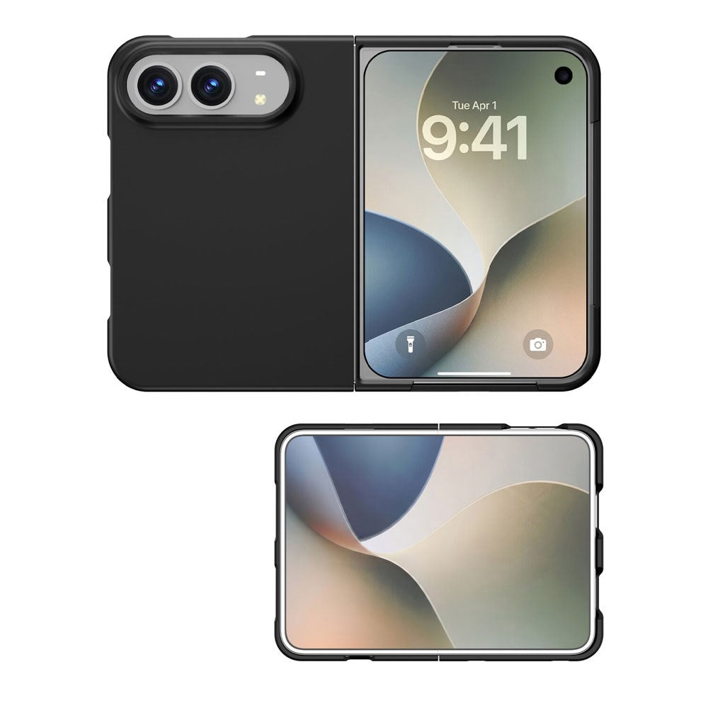 iPhone Duo 4Smarts Silikone Bagside Cover - MagSafe Kompatibel - Sort