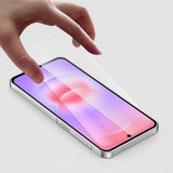 Samsung Galaxy A27 4Smarts Second Glass Skærmbeskyttelse m. Rengøringssæt - Gennemsigtig