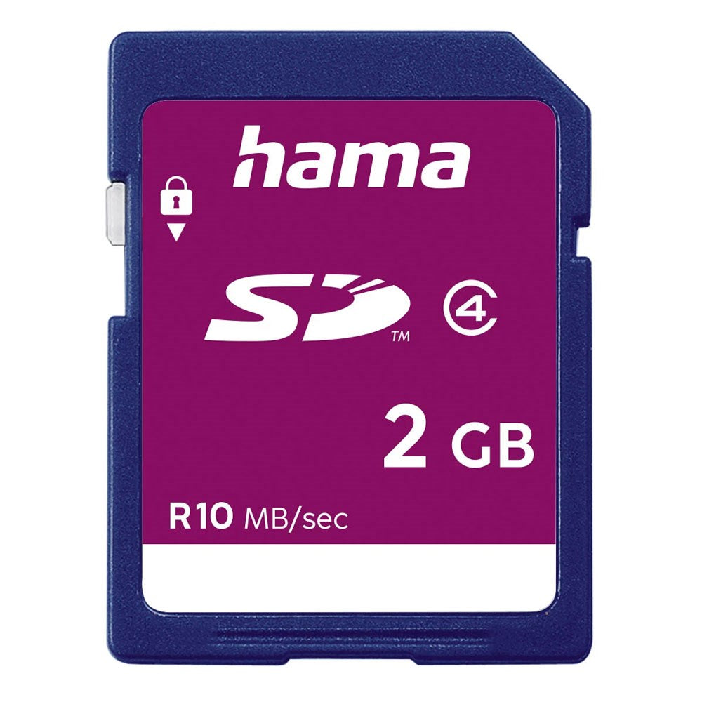 HAMA Hukommelseskort - SD - 10MB/s - 2GB