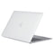 MacBook Air 13 M5/M4/M3/M2 (2026-2022) eSTUFF Hardshell Plastik Cover - Mat Gennemsigtig