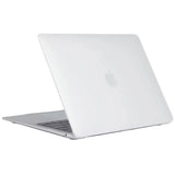 MacBook Air 13 M5/M4/M3/M2 (2026-2022) eSTUFF Hardshell Plastik Cover - Mat Gennemsigtig