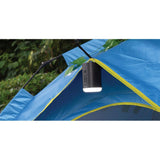 Sandberg Mini luftpumpe m. Lommelykt - Svart