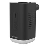 Sandberg Mini luftpumpe m. Lommelykt - Svart